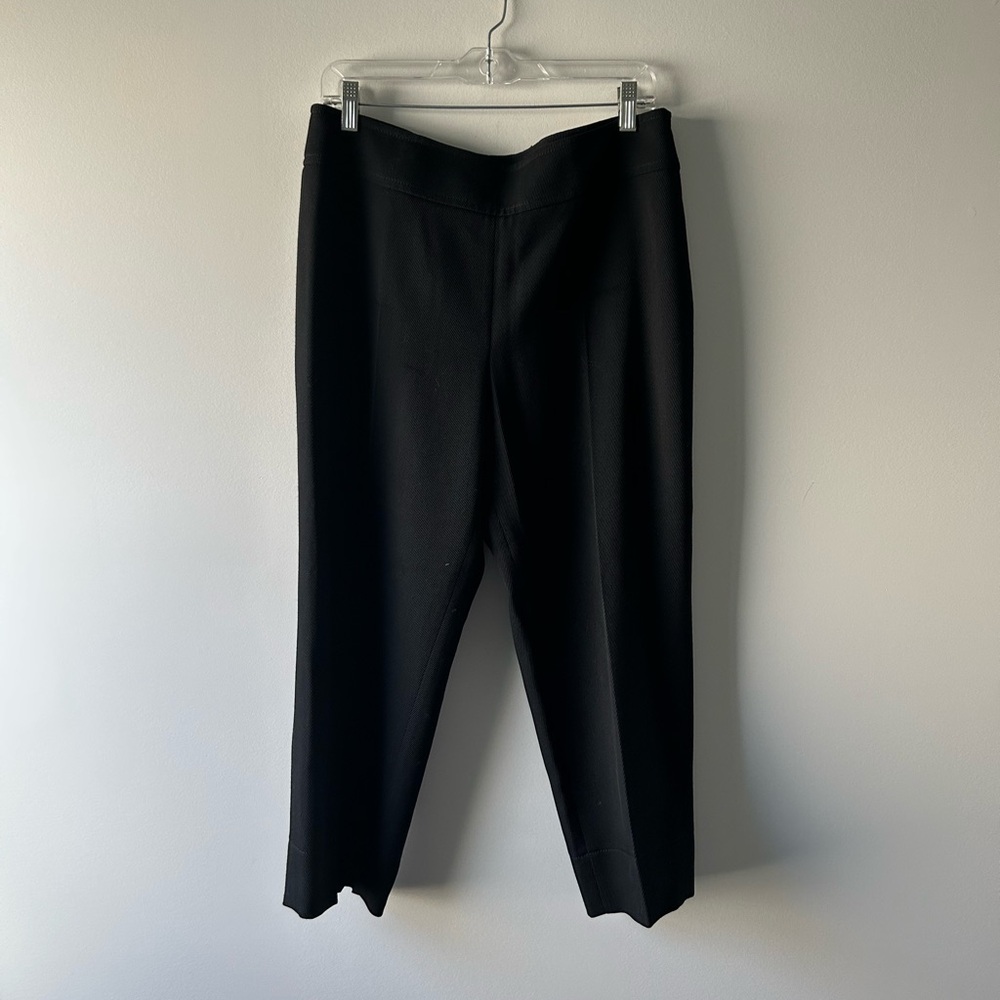 Akris Punto black wool pants